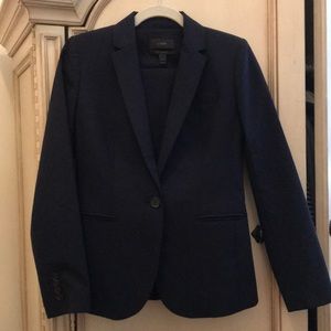J. Crew Stretch Wool Campbell Navy Blazer